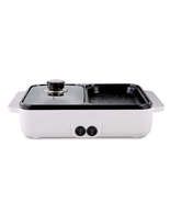 Electric Grill with Hot Pot 2 - £52.24 GBP