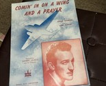 COMING IN ON A WING AND A PRAYER  VINTAGE Sheet Music HARRY JAMES - $5.94