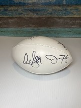 Baltimore Ravens Signed Autographed Mini Football Flacco Clayton Rice Smith - £50.35 GBP