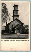 Old Methodist Episcopal Church Bennington VT Vermont UNP PMC DB Postcard J10 - £8.50 GBP