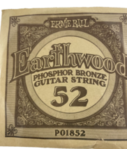Ernie Ball Earthwood Phosphor Bronze Guitar String 1852 Sim202301 - £7.51 GBP
