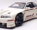 Muscle Machines 1/18 Scale Die Cast Model Nissan Skyline - White - $53.59