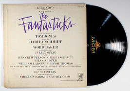 The Fantasticks: Original Cast Album (1960) Vinyl LP • Tom Jones, Jerry ... - $13.61