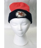 Kansas City Chiefs Red Uncuffed Knit Beanie Hat NFL Line One siz - £17.65 GBP
