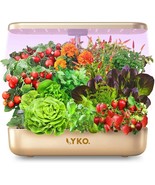 Hydroponics Growing System 12 Pods Indoor Garden w/ Full-Spectrum 36W Gr... - $1,583.89 MXN