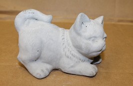 Playful Kitten Garden Art Kitty Cat Cement Critters or Doorstop - Can Be... - £9.27 GBP