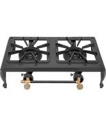 Cast Iron Camping Stove With Two Burners, Suitable For Outdoor, And Hiking. - $84.95