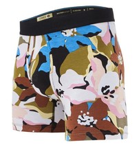 Stance CANERO Flowers Brown Blue Pink Army Green Peach Butter Blend Boxers Mn&#39;s - £17.57 GBP