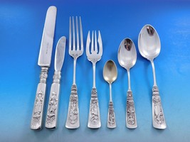 Fontainebleau by Gorham Sterling Silver Flatware Set for 12 Service 87 pc Dinner - £11,490.94 GBP