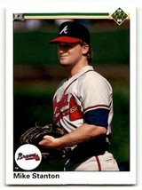 1990 Upper Deck #61 Mike Stanton    Atlanta Braves Baseball Cards EX/NM ID:60877 - $1.67