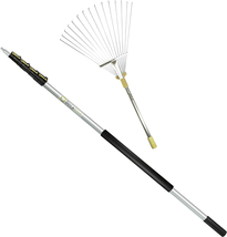DOCAZOO - Docapole Roof and Yard Rake Extension Pole - Adjustable, Telescopic, C - £118.51 GBP