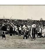 1921 Ceremonial War Dance Native Americans At Bucking Champs Photo Print... - $44.14 CAD