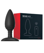 Nexus Ace Remote Control Butt Plug Medium Remote Control Black - €55,73 EUR