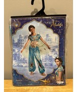 Jasmine Teal Classic Disney Aladdin Movie Fancy Dress Up Halloween Child... - $26.94 CAD