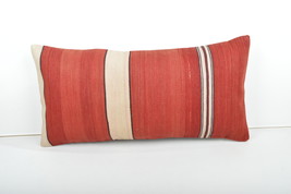 12x24'' lumbar pillow bohemian cushion Kilim Pillow Throw Pillow lumbar pillow  - $39.00
