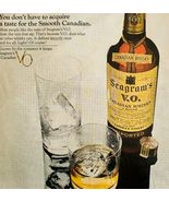 1965 Seagrams Canadian Whiskey Advertisement Look Magazine Distillery HM2Z - $458.48 MXN