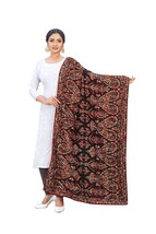 dupatta embroidered kashmiri shawls indian stole dupatta scarves - £23.44 GBP