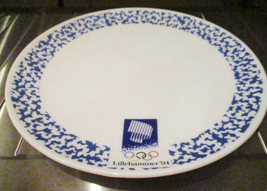 1994 Lillehammer Winter Olympics Porcelain Plate DIsh by Porsgrund Norway 8&quot; - $18.99