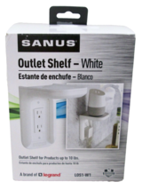 Sanus LOS1-W1 Outlet Shelf Speaker Mount Heavy Duty Holds Up To 10 Lbs  ... - $16.14