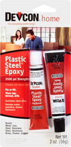 (52345-12PK) Plastic Steel Epoxy - 1 Oz. 2-Part Tube, (Pack of 12) , Gray - £43.42 GBP