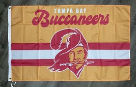Tampa Bay Buccaneers Retro Style Man-Cave Flag 3x5 ft Sports Banner Gara... - $20.00