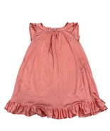 Betsy &amp; Lace Vintage Style Girls Peach Sleeveless Ruffle-Hem Dress M(3-4) - $352.80 MXN