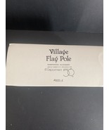 DEPT 56 &quot;Flag Pole&quot; Accessories In Original Box No Damage - £5.75 GBP