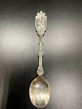 Vintage 1982 Prince Charles and Diana Baby Prince William Silver Plate Spoon   - $9.89