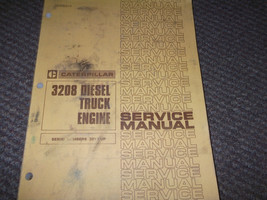 Caterpillar 3208 Diesel Truck Engine Service Shop Manual Serial Numbers 32Y 1-UP - £157.04 GBP