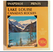 Lake Louise Canada Rockies vintage 50&#39;s-60&#39;s booklet 12 souvenir prints FREEship - £11.59 GBP