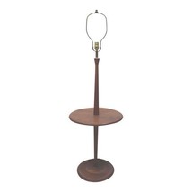 Mid-Century Martz Style Turned Walnut Floor Lamp - $1,875.00