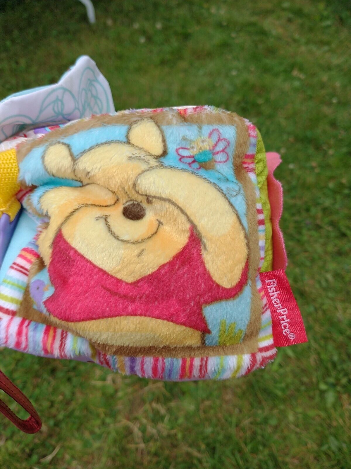 Fisher Price Winnie The Pooh&friends baby multi- sensory plush toy 2013 - $7.92