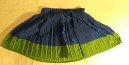 Aeropostale Sexy Cheerleader Cosplay Cheer Skirt Small Blue Green Very Short - £19.10 GBP