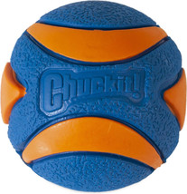 Chuckit Ultra Squeaker Ball Durable High Bounce Chewable Dog Toy Medium 2Pack - £14.93 GBP