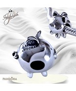 )Pandora Cute Piggy Bank Sterling Silver 799549C00 Charm - $47.23 CAD