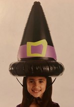 Creatology Halloween  Inflatable WITCH&#39;S HAT Wig / Hat NEW - One Size Fits Most - £3.61 GBP