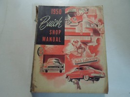1950 Buick Tutti Serie Linee Servizio Negozio Riparazione Manuale Damaged Tinto - £36.72 GBP