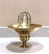 Vintage Style New Ceiling Mount Solid Brass Bulkhead Light Fixture With ... - $126.44