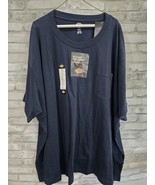 Dickies Dark Navy Pocket T-Shirt Big Mens 5XL Workwear Tee Short Sleeve NWT - $475.79 MXN