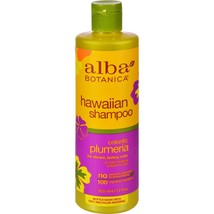 Alba Botanica: Natural Hawaiian Shampoo Colorific Plumeria, 12 oz (4 pack)4 - £40.17 GBP