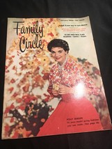 VTG Family Circle Magazine January 1958 Polly Bergen in Spring Fashion No Label - £8.16 GBP