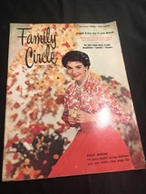 VTG Family Circle Magazine January 1958 Polly Bergen in Spring Fashion N... - £8.21 GBP