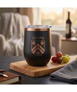 Garvey Irish Coat of Arms Stemless Wine Travel Tumbler - $27.44
