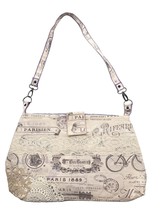 Custom Handmade Vintage Purse Fashion Shoulder Bag IVORY PARIS - £23.38 GBP