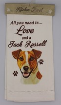 Kitchen Tea Towel - Dog - Jack Russell - £12.69 GBP