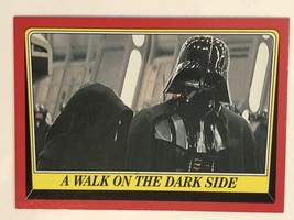 Vintage Star Wars Return of the Jedi trading card #53 Walk On The Dark side - £3.15 GBP