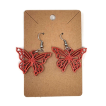 Butterfly Hook Earrings - 3d Printed - 1 Pair - £7.95 GBP