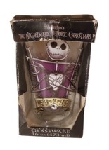 The Nightmare Before Christmas Jack Skellington Master Of Fright 16oz Glass - £13.60 GBP