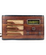 Wilcox-Gay A52 Tube Radio Art Deco Design Wood Cabinet For Parts Or Rest... - €122,23 EUR