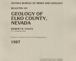 Geology of Elko County, Nevada by Robert R. Coats - £29.95 GBP